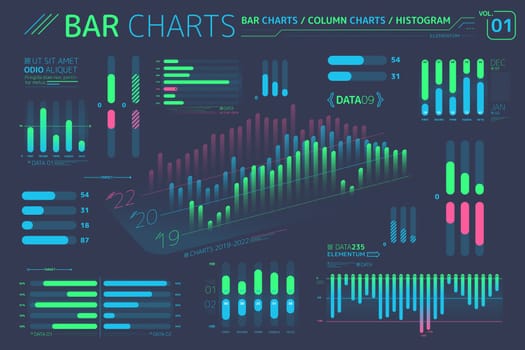 Corporate Infographic Elements is an excellent collection of vector graphs, charts and diagrams.