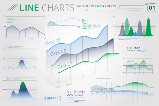 Corporate Infographic Elements is an excellent collection of vector graphs, charts and diagrams.