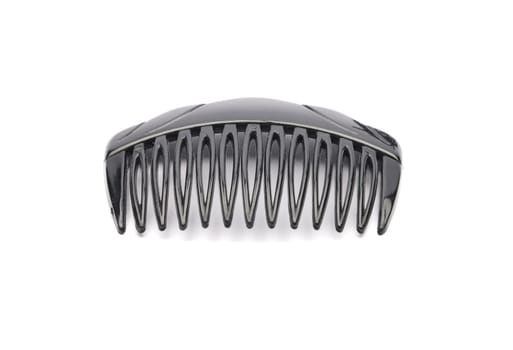 Barrettes on white background