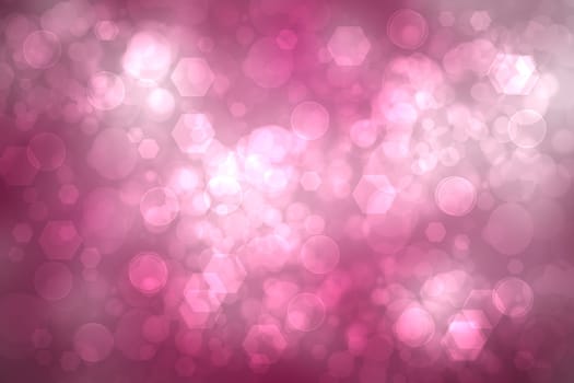 Geometric polygon background. Abstract pink background texture with geometric pentagon or an abstract fantasy surface background. Beautiful geometrical texture as technology background.