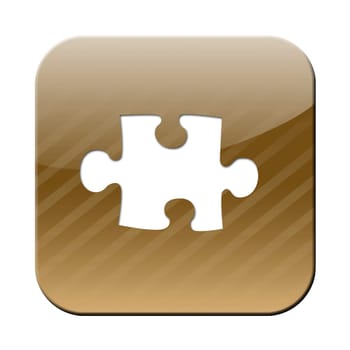 a jigswaw icon - symbol for teamwork