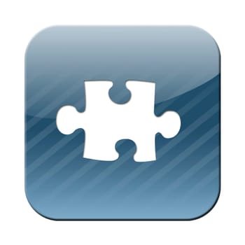 a jigswaw icon - symbol for teamwork