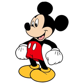 mickey mouse character happpy illustration  cartoon fantasy