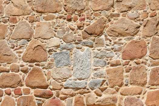 Stones, wall, stone wall, ramparts, Ávila, Castile and León, Spain