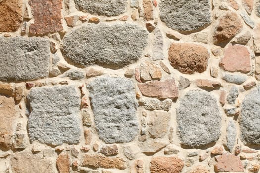 Stones, wall, stone wall, ramparts, Ávila, Castile and León, Spain