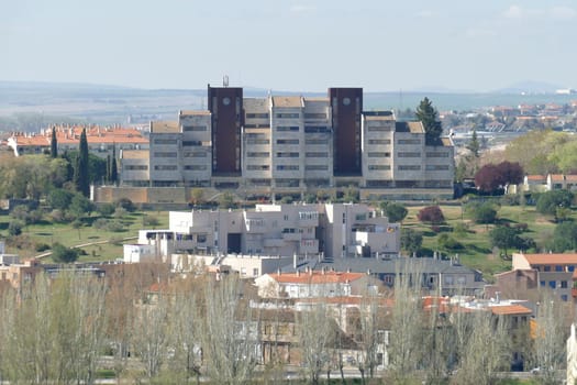 Modern residential buildings, Salamanca, Castilla and León, Spain