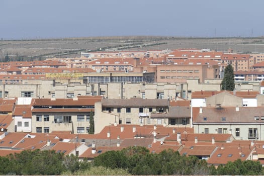 Modern residential buildings, Salamanca, Castilla and León, Spain
