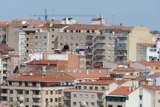 Modern residential buildings, Salamanca, Castilla and León, Spain