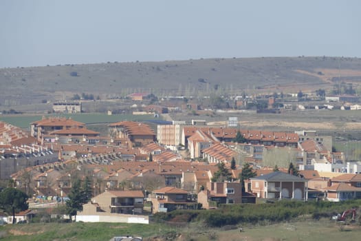 Modern residential buildings, Salamanca, Castilla and León, Spain