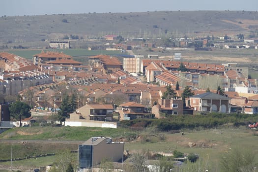Modern residential buildings, Salamanca, Castilla and León, Spain