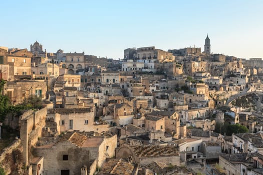 Matera village. Unesco World Heritage Site, Italy