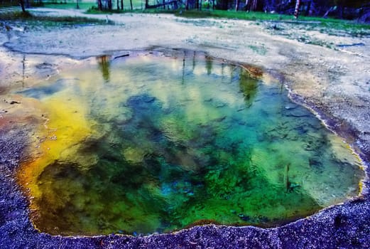 Yellowstone National Park in Wyoming