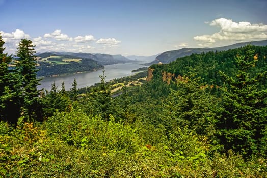 Columbia River Gorge in Oregon