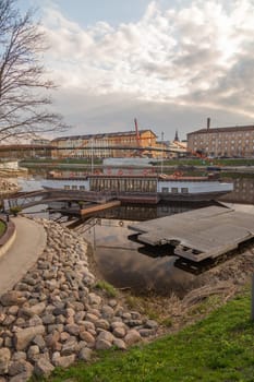 Jelgava Zemgale Latvija Latvia city river landscape