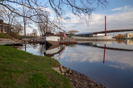 Jelgava Zemgale Latvija Latvia city river landscape