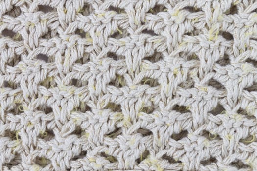 Yellow Knitting Texture or Knitted Texture Background in macro style. Knitting Texture or Knitted Texture in vintage style for design