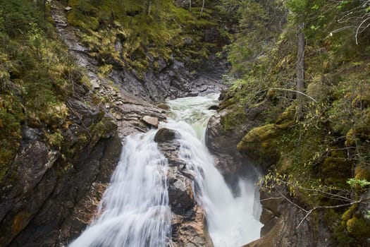 Krimml Waterfalls - world famous sight in Austria