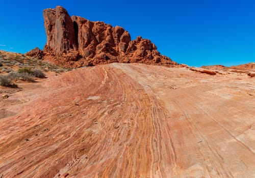Rock formations in Valley of Fire State Park, Nevada