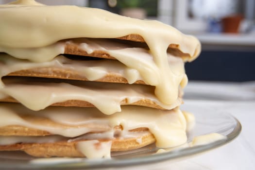 Homemade Cake with Condensed Milk