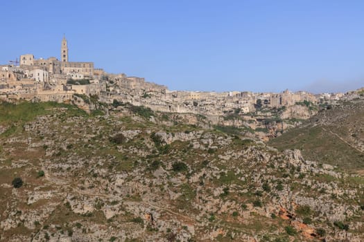 Matera village. Unesco World Heritage Site, Italy