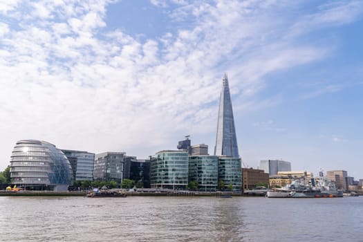 London downtown skylines and skyscrapers building