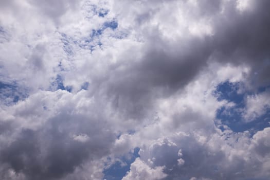 Cumulus Clouds, Sky with clouds can also use as backgrounds