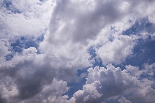 Cumulus Clouds, Sky with clouds can also use as backgrounds