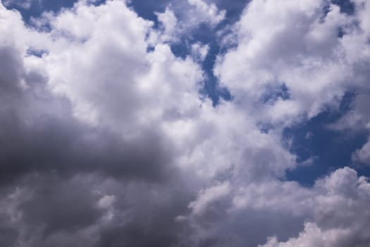 Cumulus Clouds, Sky with clouds can also use as backgrounds