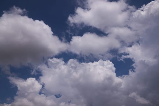 Cumulus Clouds, Sky with clouds can also use as backgrounds