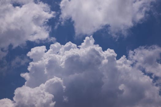 Cumulus Clouds, Sky with clouds can also use as backgrounds