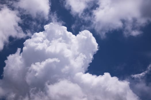Cumulus Clouds, Sky with clouds can also use as backgrounds