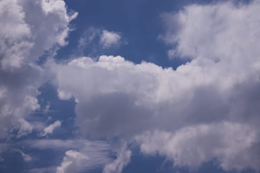 Cumulus Clouds, Sky with clouds can also use as backgrounds