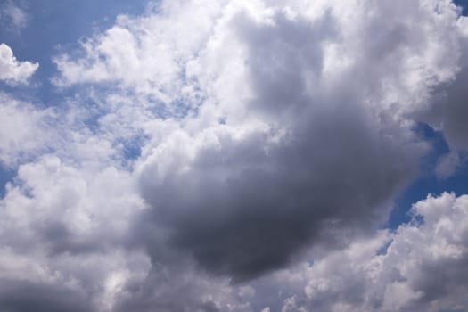 Cumulus Clouds, Sky with clouds can also use as backgrounds