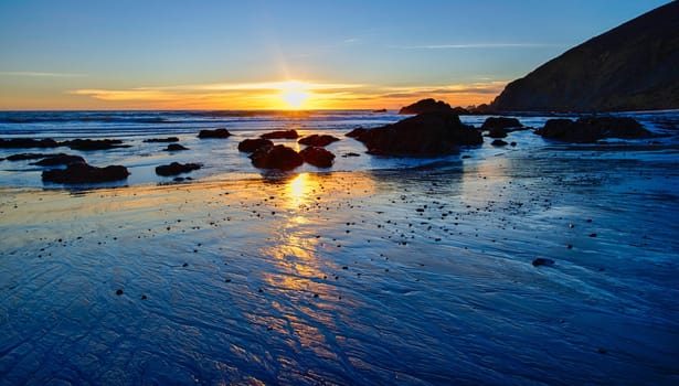 Pfeiffer Beach in Big Sur, California, USA