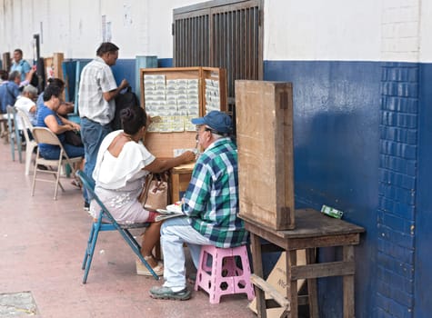 lottery ticket vendor in david capital of chiriqui province panama