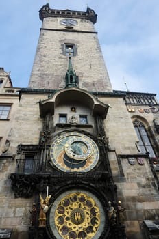 Very old and famous building in Prag