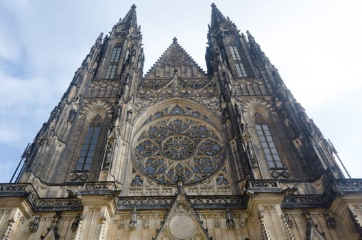 A beutiful Cathedral in Prag