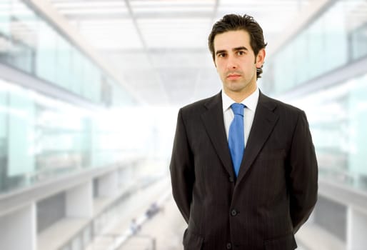 young business man portrait at the office
