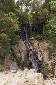 Small waterfall in Volcan Baru National Park Panama