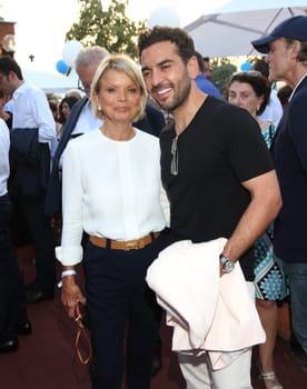 Uschi Glas, Elyas M’Barek,.German Producers Alliance Summer Party at the Tipi Kanzleramt  In Berlin 25.  June 2019
