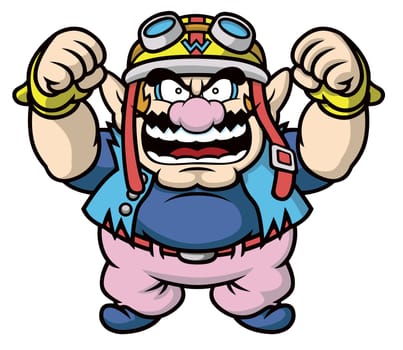 Wario villain character illustration power