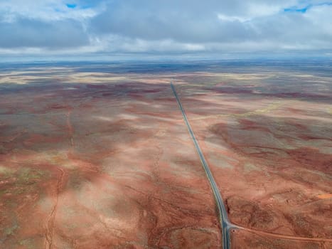 Aerial view of Monument Valley, Arizona