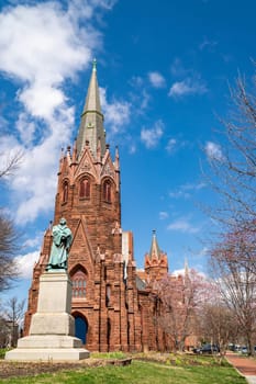 Luther Place Memorial Church in Washington DC around Logan Circle