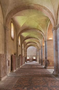 basilika in the cistercian abbey eberbach near eltville germany