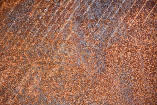 Rusty metal texture. Vintage grunge rust background.