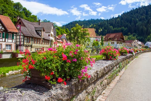 Beautuful Schiltach in Black Forest, Germany