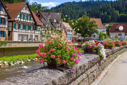 Beautuful Schiltach in Black Forest, Germany