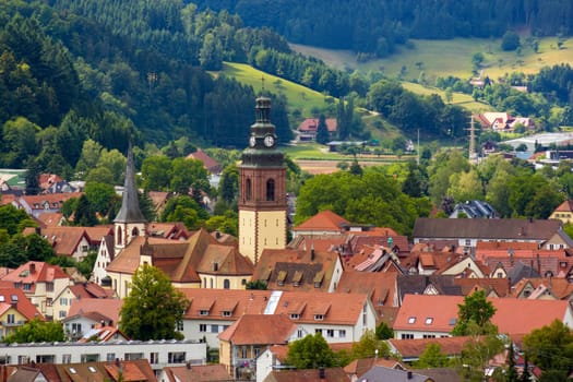 View of Haslach in Black Forest  - Germany, Baden-Wurttemberg