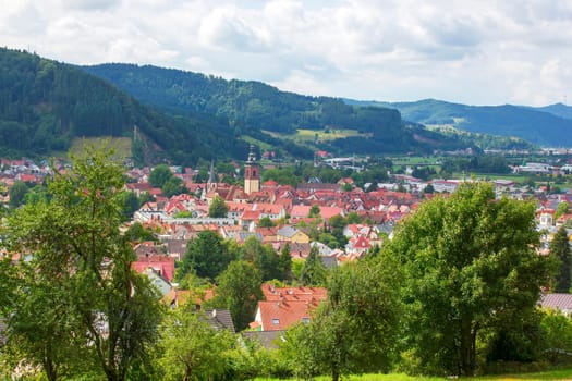 View of Haslach in Black Forest  - Germany, Baden-Wurttemberg