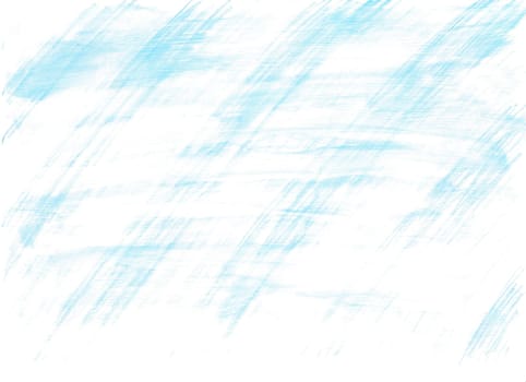 Watercolor background painted with blue stripes